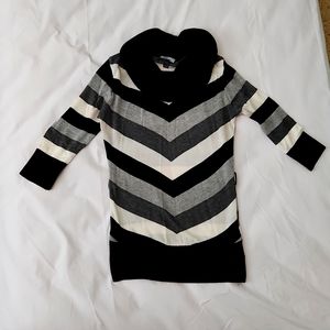 Women's striped sweater top.